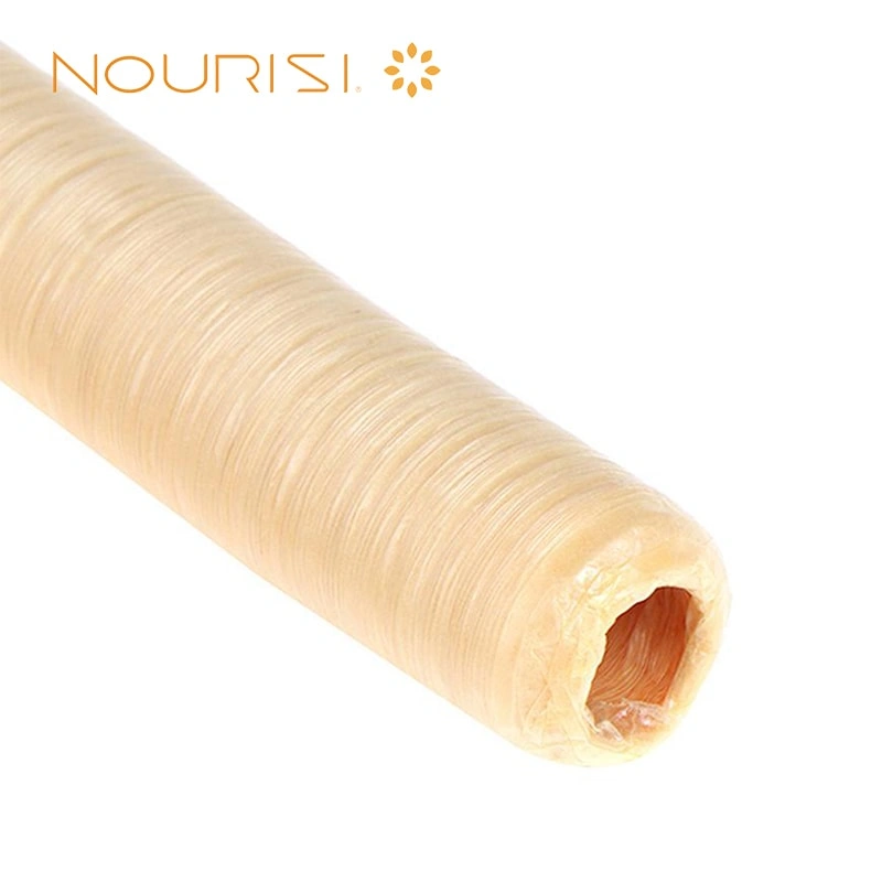 Smoked collagen casing