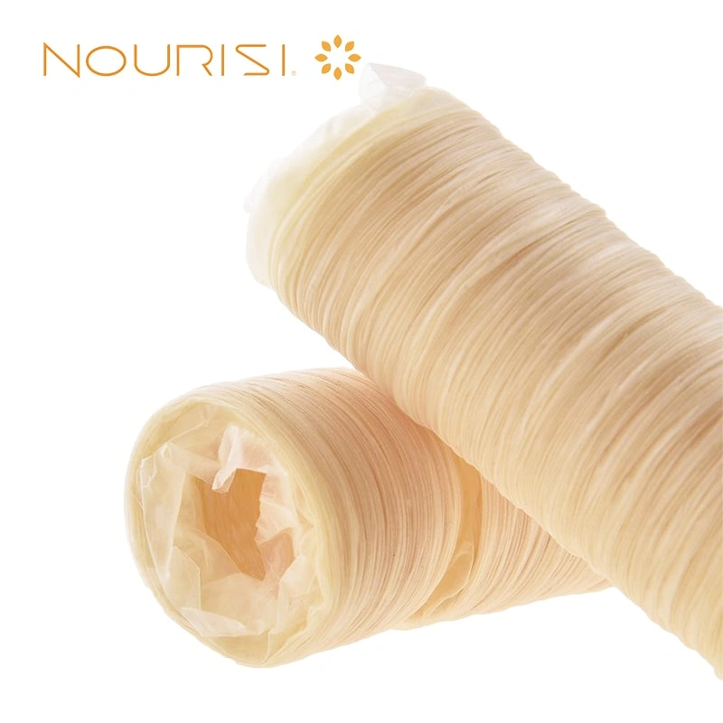 Cooked collagen casing