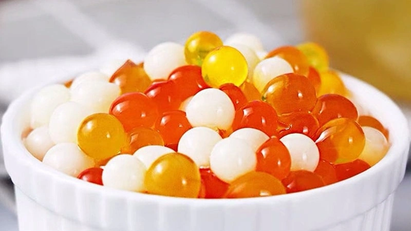 Application of Hydrocolloids in Customized Texture Crystal Boba
