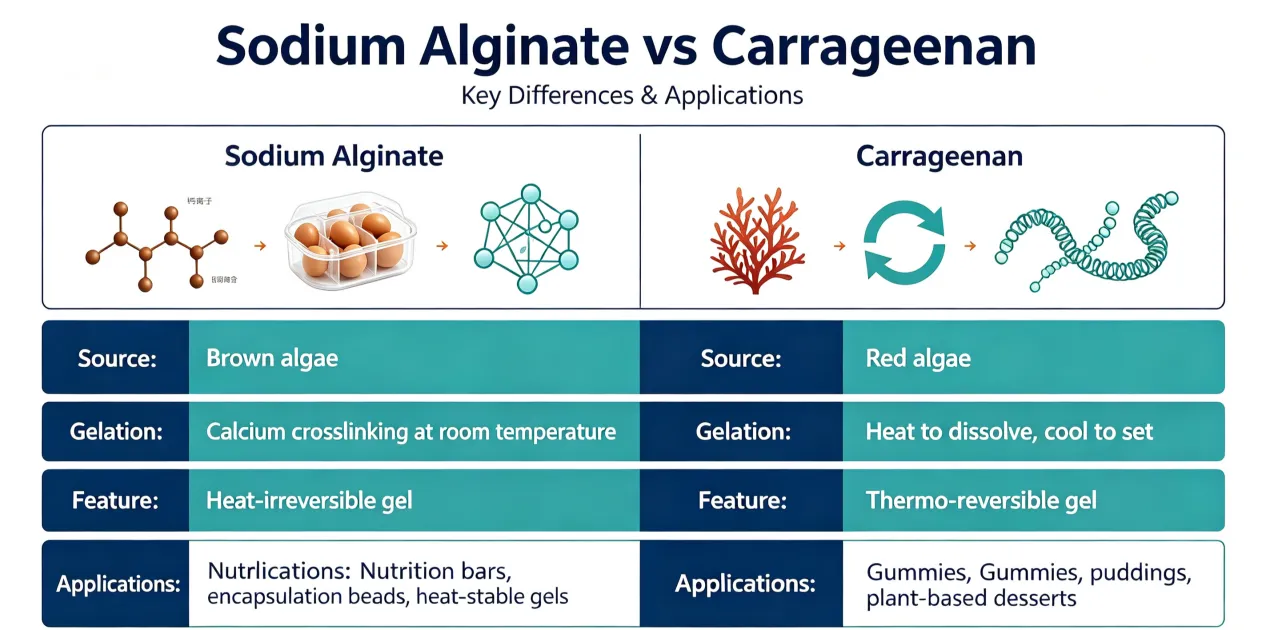 Sodium Alginate vs. Carrageenan - detail image 2